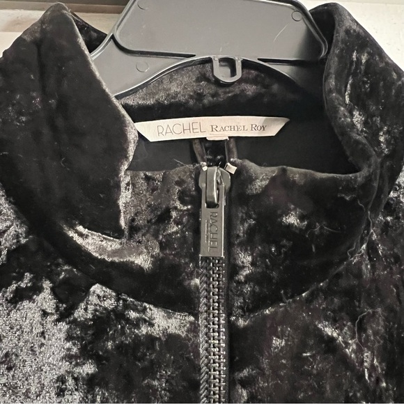 Rachel Roy Velvet Bomber Jacket 2X - Picture 3 of 8